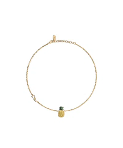 Dior Sparkling Fruit Necklace In Yellow