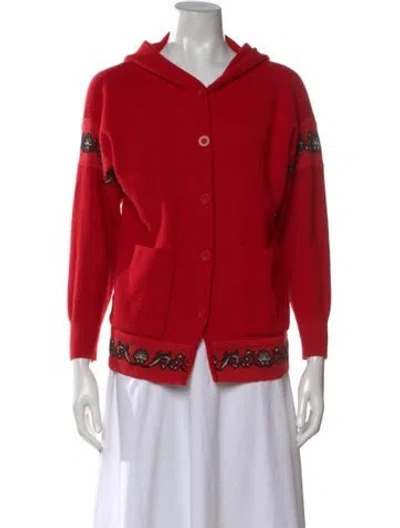 Pre-owned Dior Sports Wool Sweater In Red