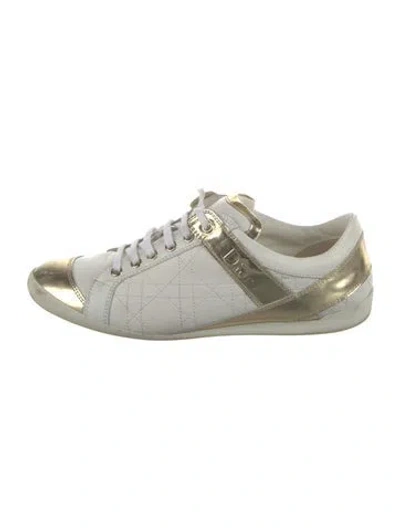Pre-owned Dior Sprint Basket Sneakers In White
