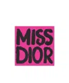 Dior Square 90 Graffiti Scarf In Pink