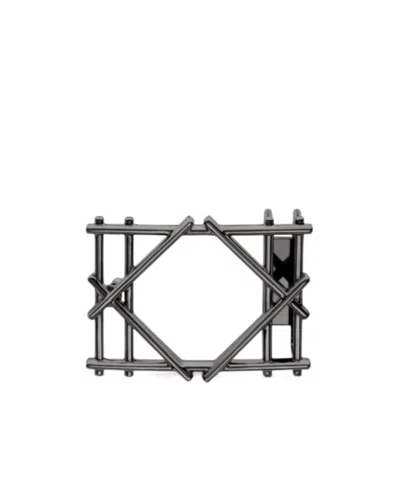 Dior Square Belt Buckle In Gray