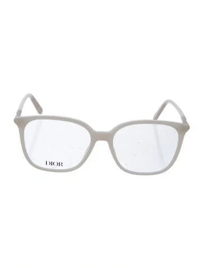 Pre-owned Dior Square Eyeglasses In Neutrals
