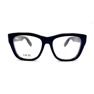 Dior Square Frame Glasses In Black