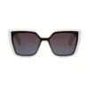 Dior Lady 95.22 S21 Butterfly Sunglasses In 25t - White