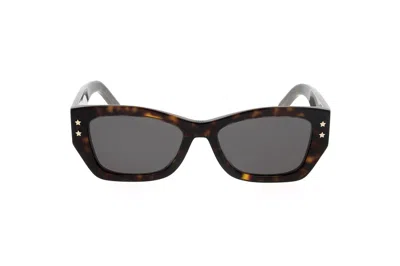 Dior Square Frame Sunglasses In 27a0