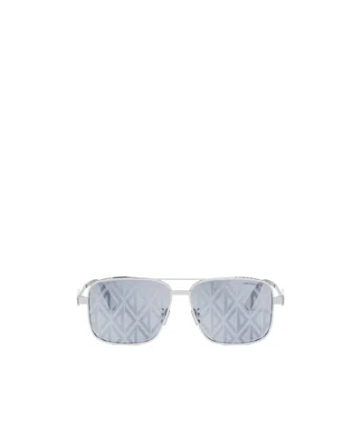 Dior Square Frame Sunglasses In Gray