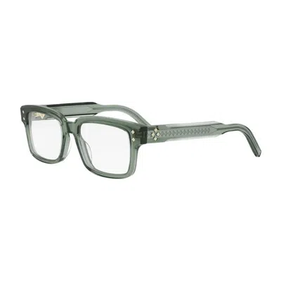 Dior Square Full Rim Eyeglasses In Gray