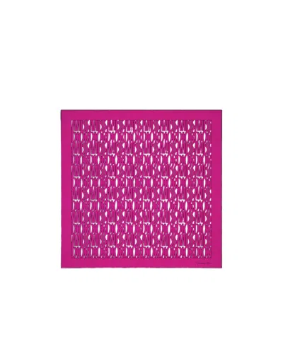 Dior Square Miss  Scarf In Pink