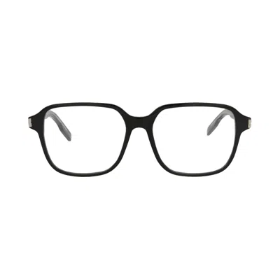 Pre-owned Dior Square Optical Glasses 'black/transparent' | Men's Size Onesize