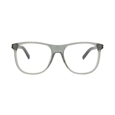 Pre-owned Dior Square Optical Glasses 'grey/black/transparent' | Men's Size Onesize