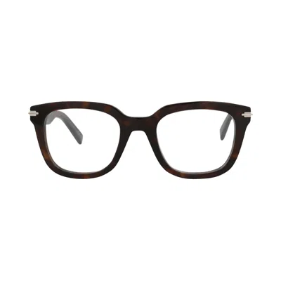 Pre-owned Dior Square Optical Glasses 'havana/transparent' | Brown | Men's Size Onesize