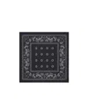 Dior Square Printed Scarf In Black