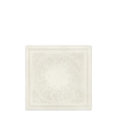 Dior Square Scarf In White