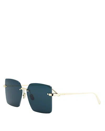 DIOR S3U SQUARE SUNGLASSES, 60MM