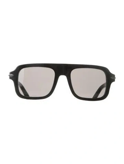 Pre-owned Dior Square Tinted Sunglasses In Black