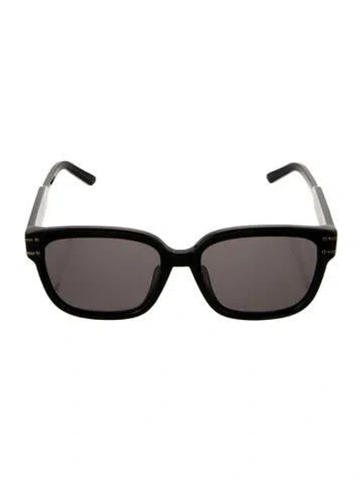 Pre-owned Dior Square Tinted Sunglasses In Black