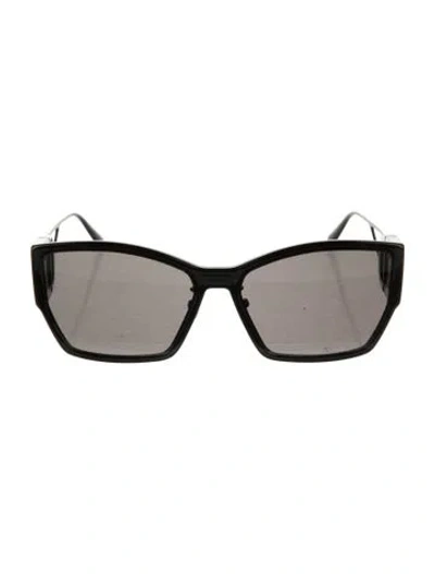 Pre-owned Dior Square Tinted Sunglasses In Black