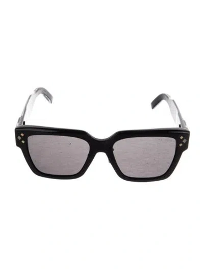 Pre-owned Dior Square Tinted Sunglasses In Multi