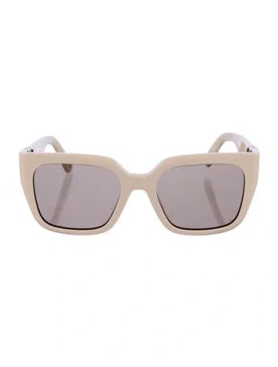 Pre-owned Dior Square Tinted Sunglasses In Neutral