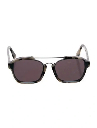 Pre-owned Dior Square Tinted Sunglasses In Neutral
