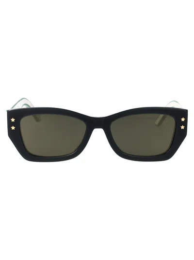 Dior Squared Sunglasses Pacific S2 U 55 A7 In Black