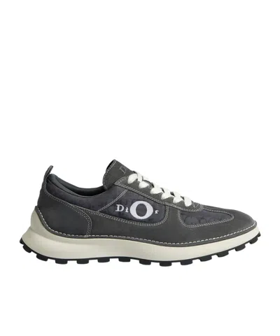 Dior Squash Sneaker In Gray