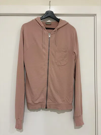 Pre-owned Dior S/s 2005  Homme By Hedi Slimane Light Pink Hoodie