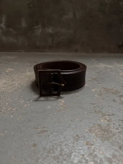 Pre-owned Dior Ss05 “beck/untitled” D Belt Size 95