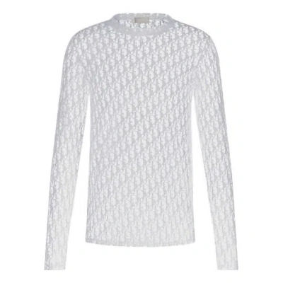 Dior Ss21 Cotton Painting Print For Men White