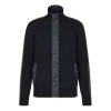 Dior Ss21 Oblique Embedded Weave Tech Jacket For Men Grey In Blue