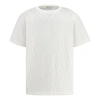 Dior Ss21 Oblique Print Cotton Terry Loose For Men Purple In White