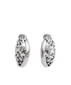 Dior Stack Earrings In Metallic