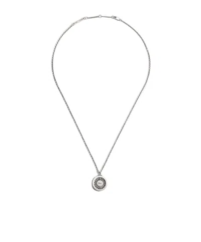 Dior Stack Pendant Necklace In Metallic