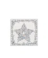 Dior Star 70 Square Scarf In White