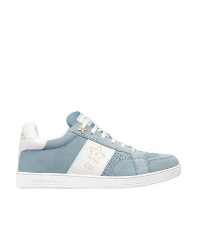 Dior Star Low-top Sneakers In White