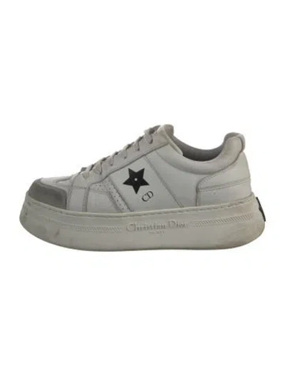 Pre-owned Dior Star Ors Chunky Sneakers In Gray