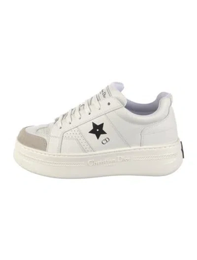 Pre-owned Dior Star Ors Sneakers In White