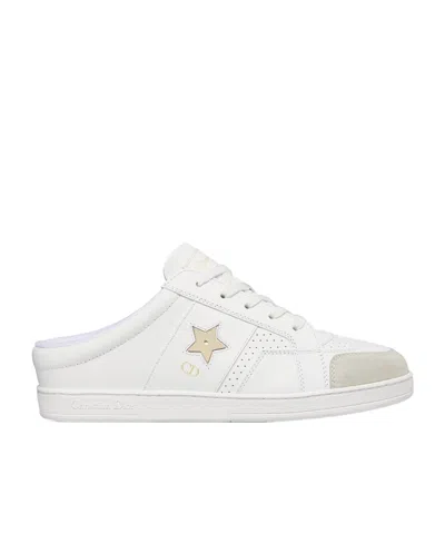 Dior Star Sneaker In White