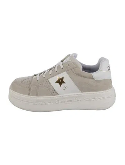 Pre-owned Dior Star Sneakers In White