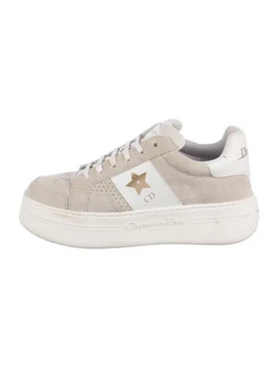 Pre-owned Dior Star Sneakers In White