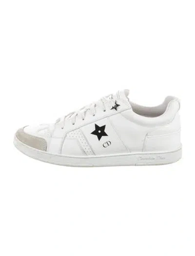 Pre-owned Dior Star Sneakers In White