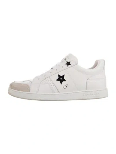 Pre-owned Dior Star Sneakers In White