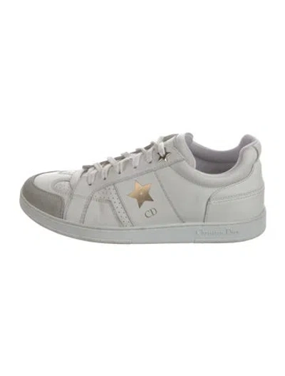 Pre-owned Dior Star Sneakers In White