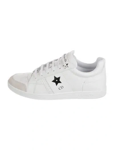 Pre-owned Dior Star Sneakers In White