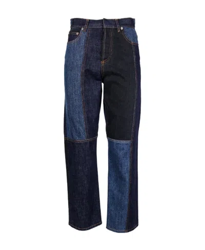Dior Stitched Jeans In Black