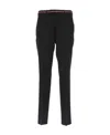 Dior Straight Casual Pants In Black