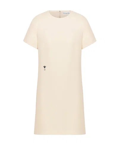 Dior Straight Dress In Nude