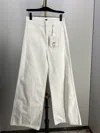 Dior Straight Jeans In White