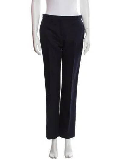 Pre-owned Dior Straight Leg Pants In Black