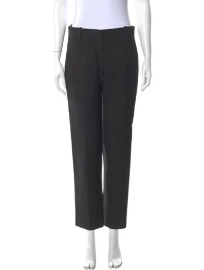 Pre-owned Dior Straight Leg Pants In Black